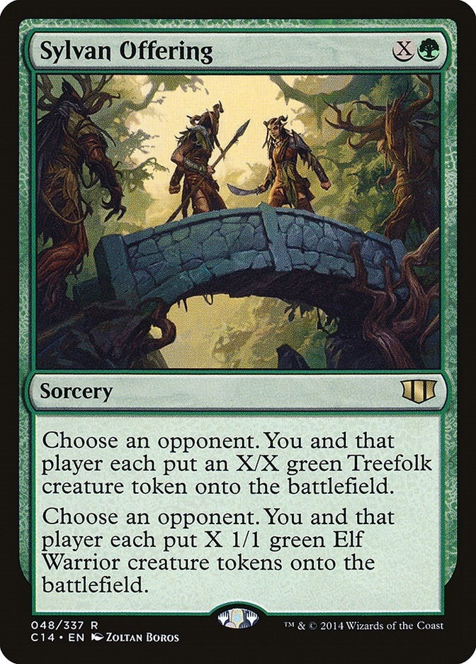 Sylvan Offering (48) [C14] - MTG Single