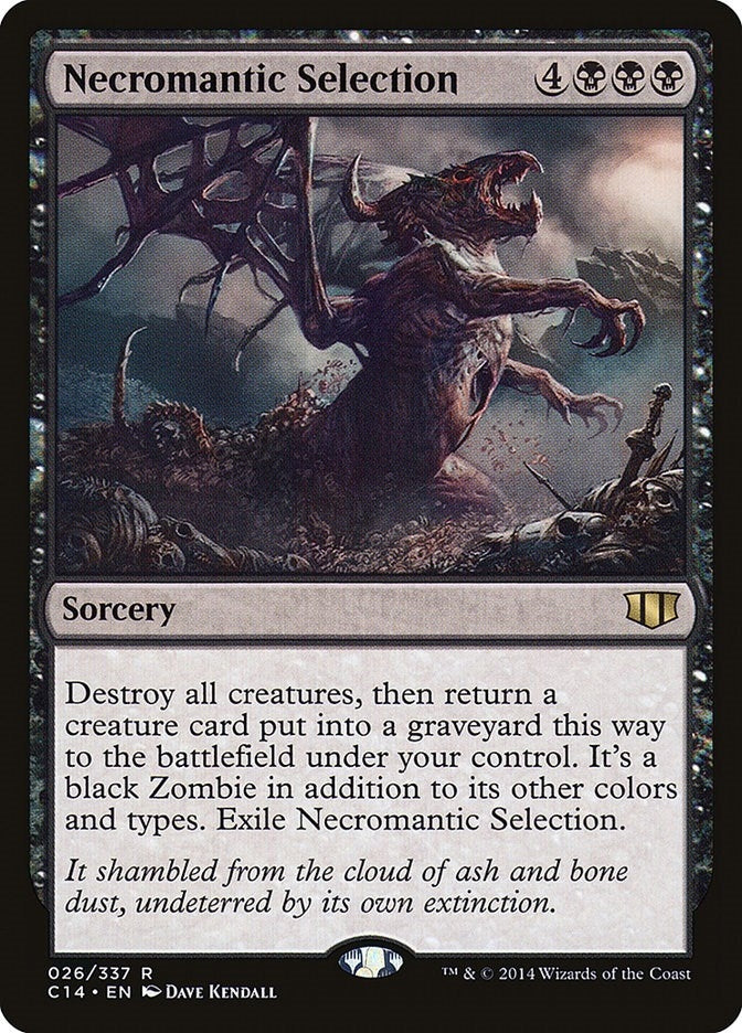 Necromantic Selection [C14] - MTG Single