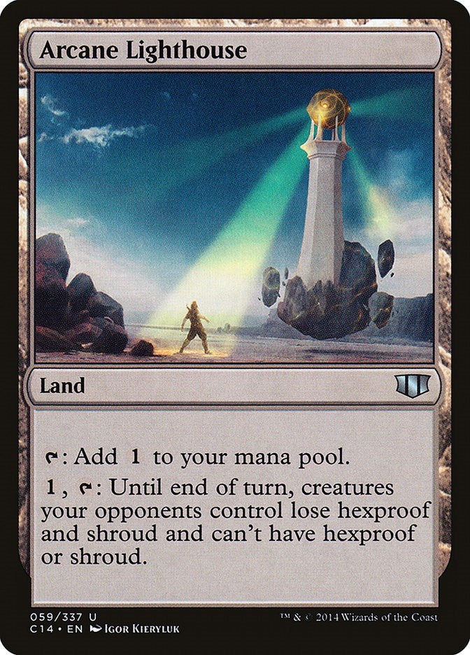 Arcane Lighthouse (59) [C14] - MTG Single