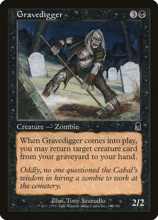 Gravedigger (140) [ODY] - MTG Single