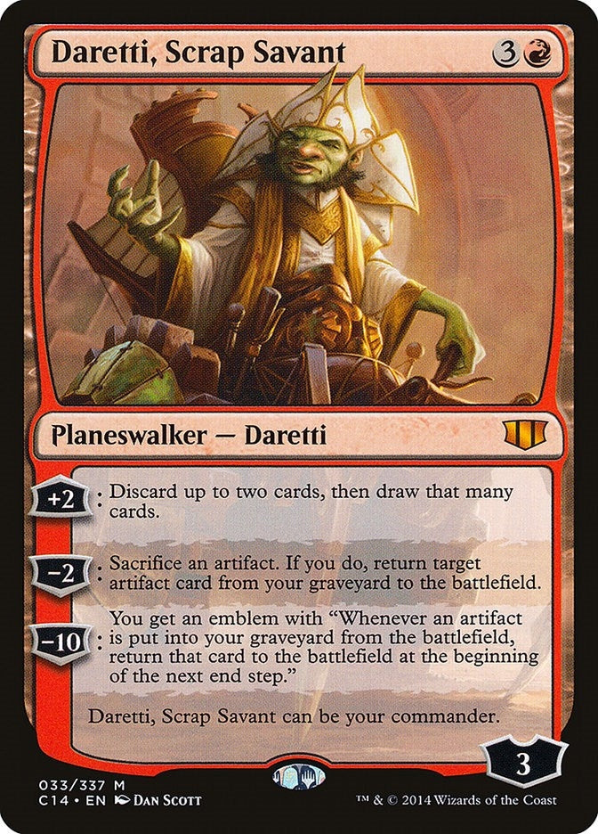 Daretti Scrap Savant (33) [C14] - MTG Single