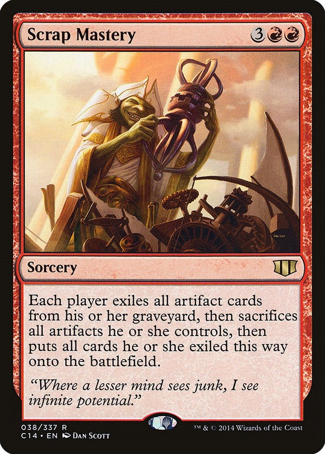 Scrap Mastery (38) [C14] - MTG Single