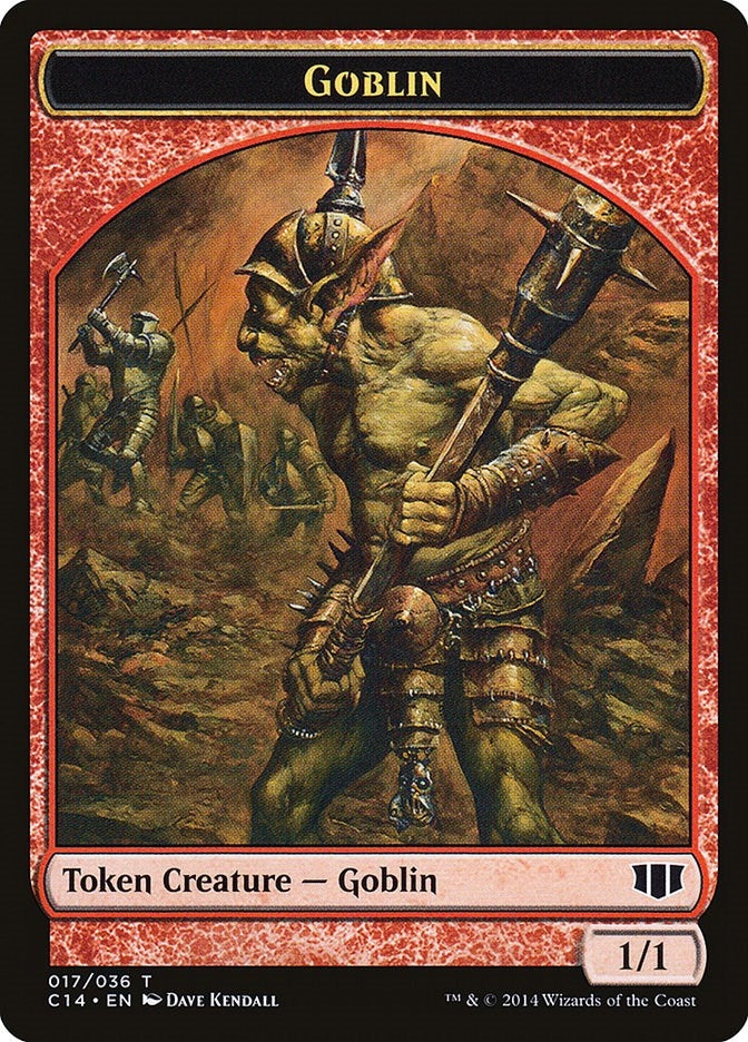 Goblin // Goat Double-sided Token (0) [C14] - MTG Single