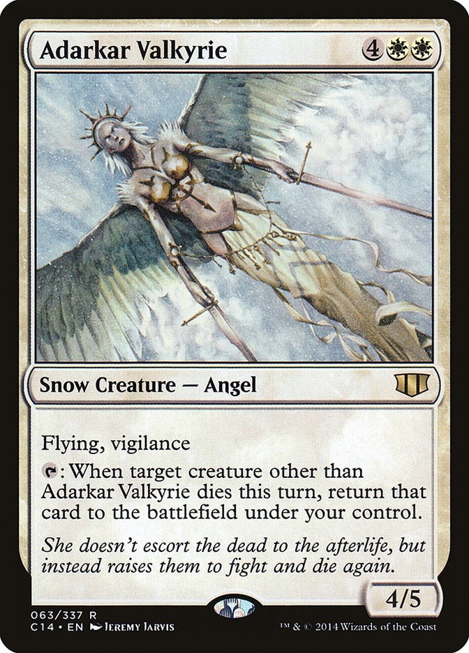 Adarkar Valkyrie (63) [C14] - MTG Single
