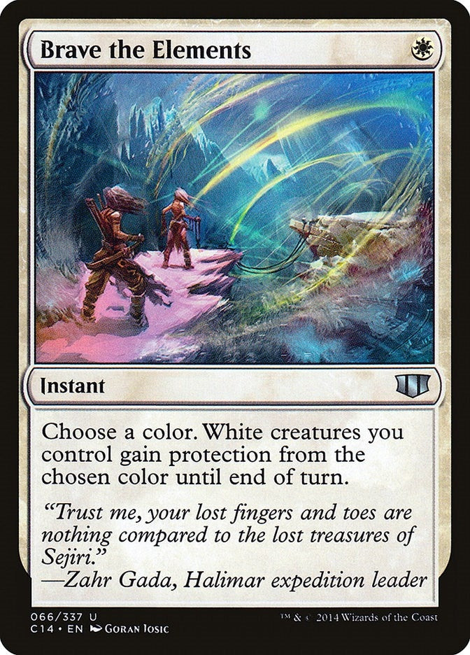 Brave the Elements (66) [C14] - MTG Single