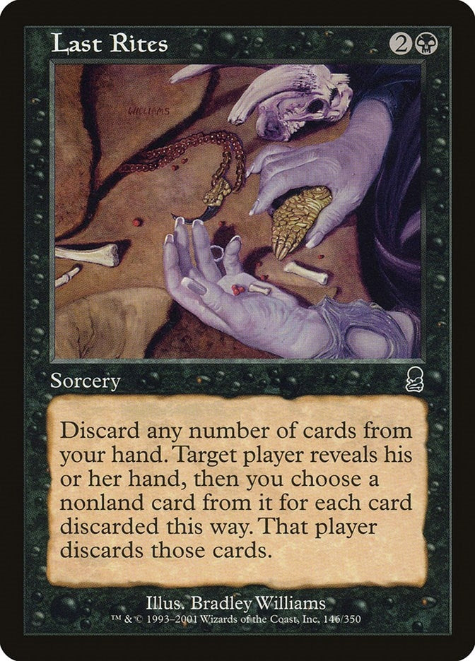 Last Rites (146) [ODY] - MTG Single