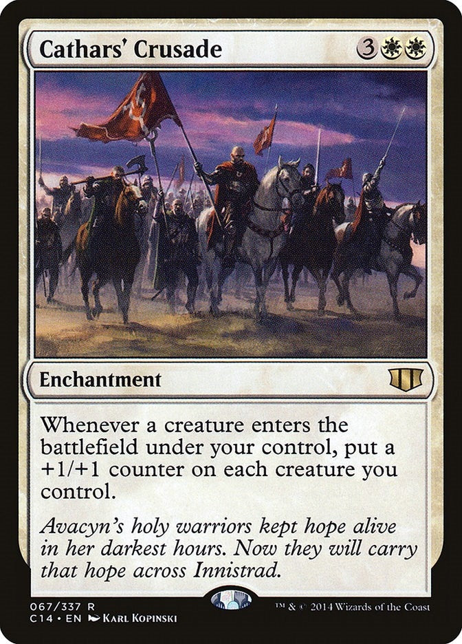 Cathars’ Crusade (67) [C14] - MTG Single