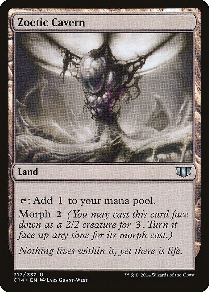 Zoetic Cavern (317) [C14] - MTG Single