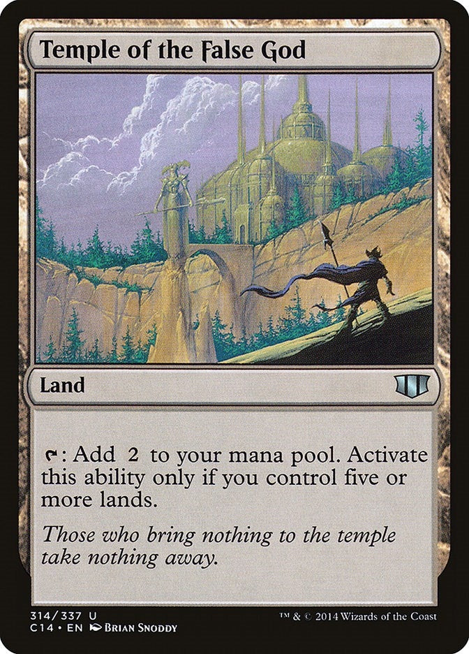 Temple of the False God (314) [C14] - MTG Single