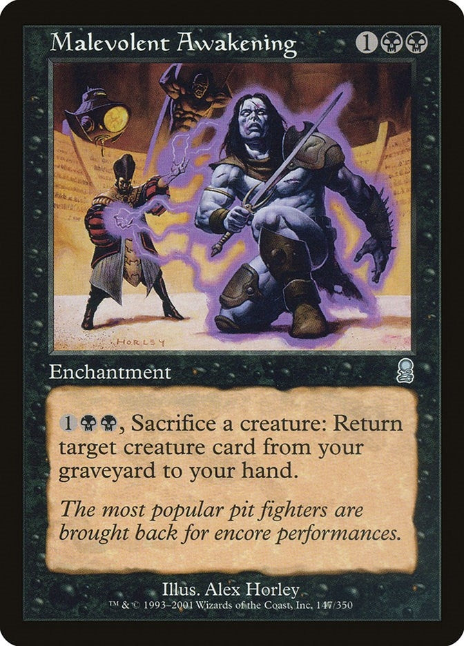 Malevolent Awakening (147) [ODY] - MTG Single