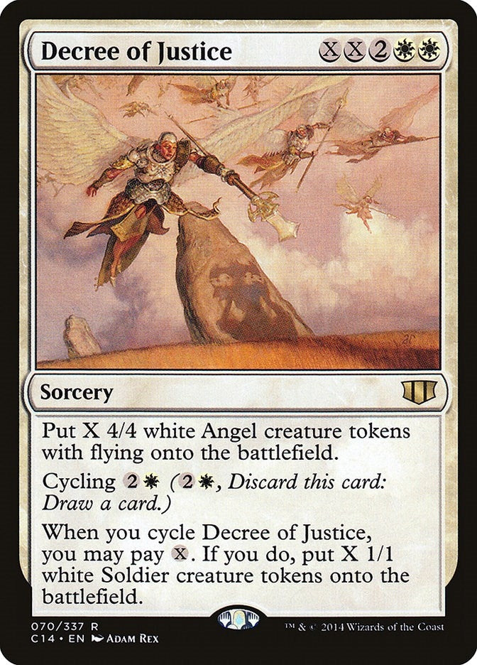 Decree of Justice (70) [C14] - MTG Single