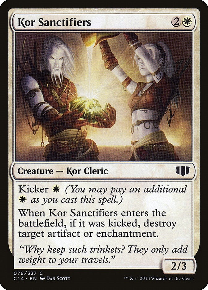 Kor Sanctifiers (76) [C14] - MTG Single