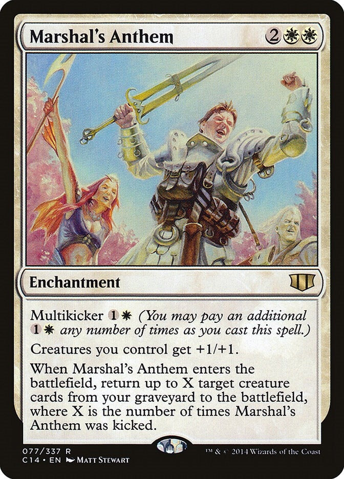 Marshal’s Anthem (77) [C14] - MTG Single