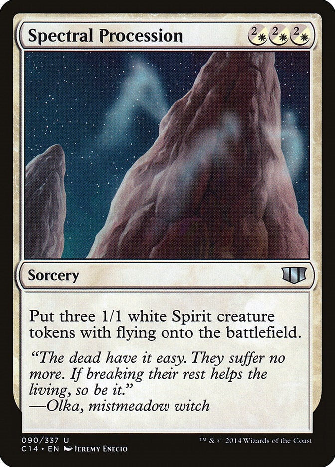 Spectral Procession (90) [C14] - MTG Single