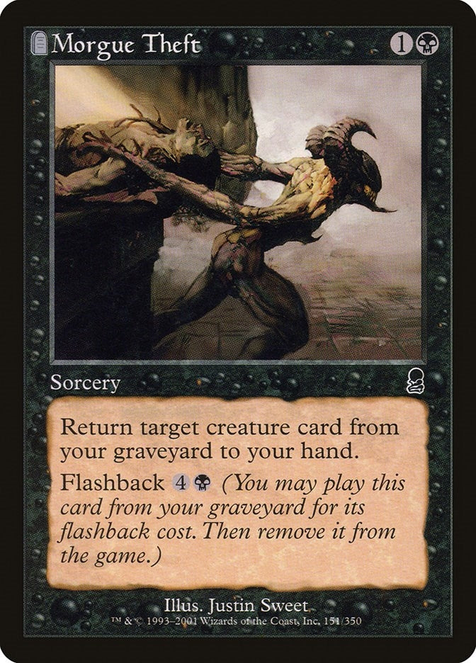 Morgue Theft (151) [ODY] - MTG Single