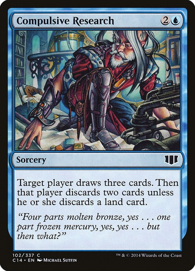 Compulsive Research (102) [C14] - MTG Single