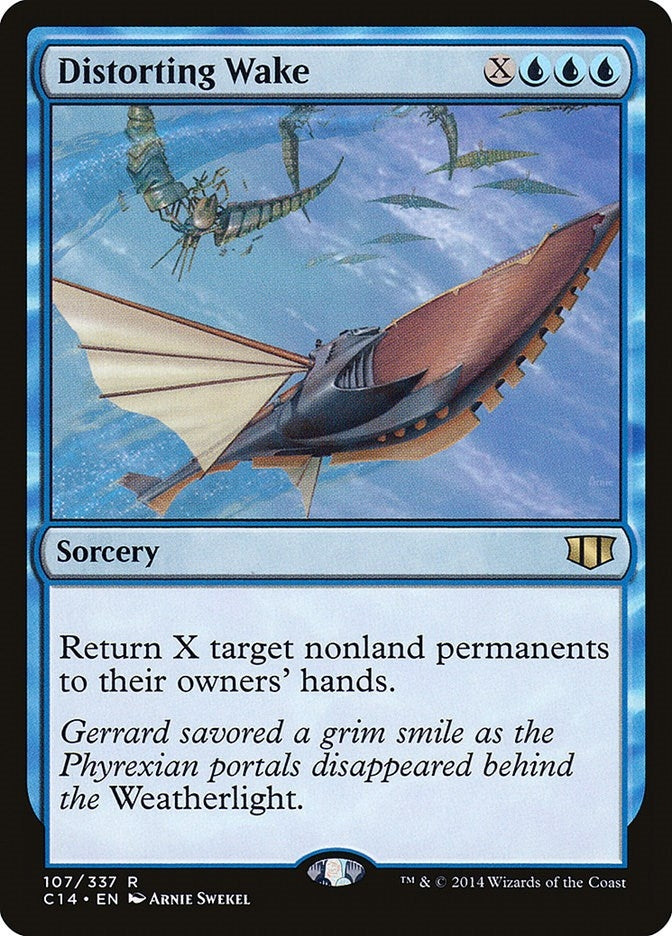 Distorting Wake (107) [C14] - MTG Single