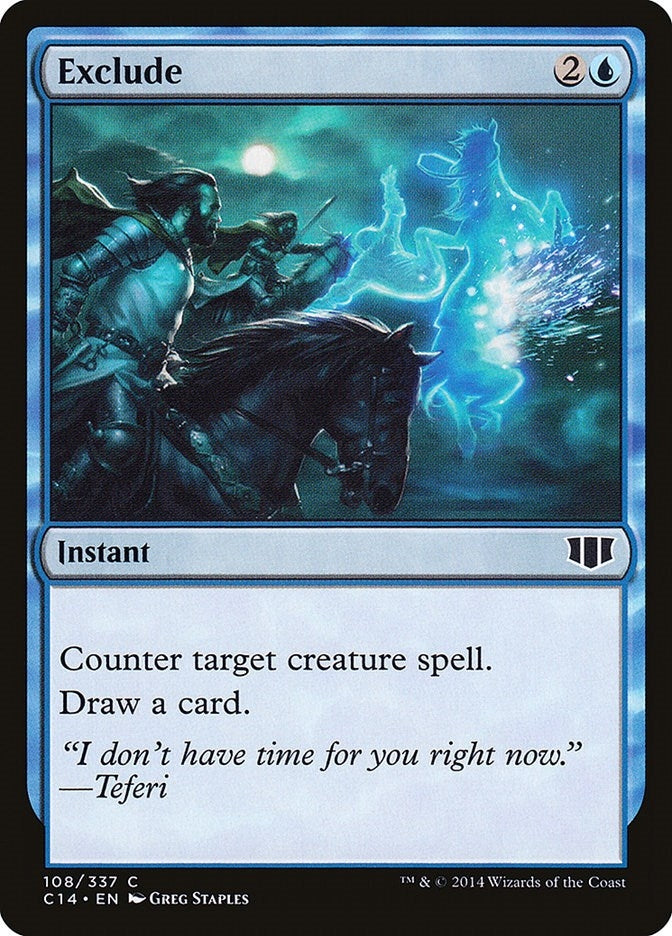 Exclude (108) [C14] - MTG Single