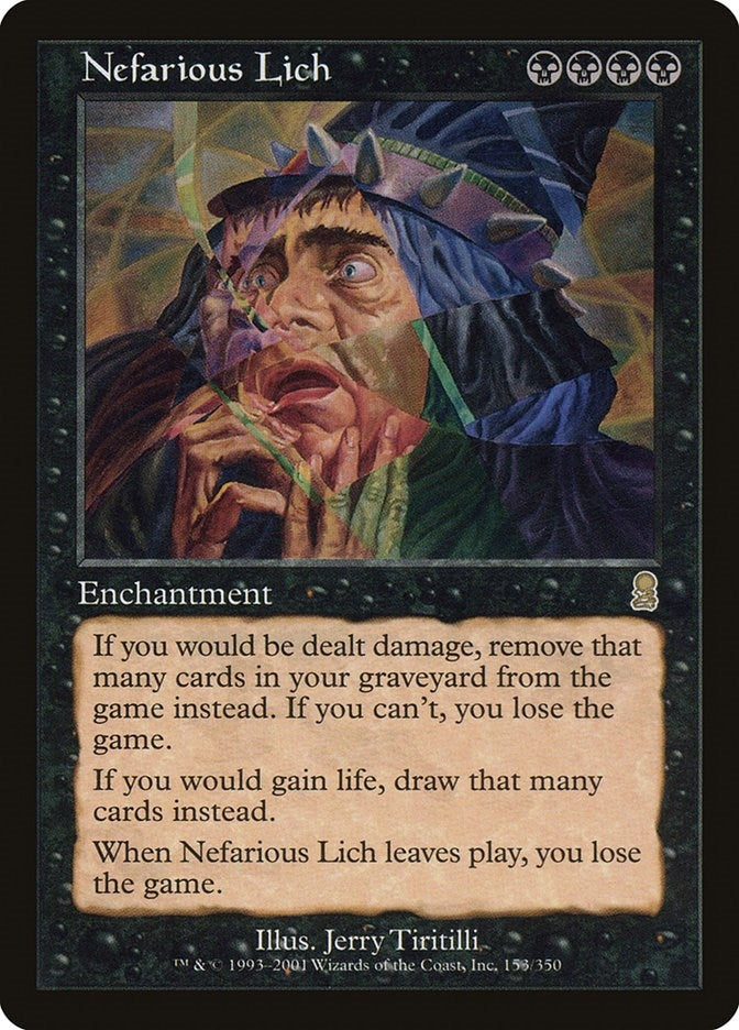 Nefarious Lich (153) [ODY] - MTG Single