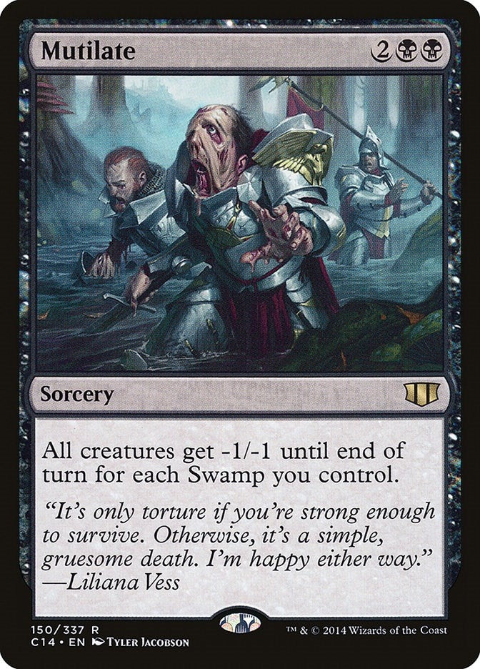 Mutilate (150) [C14] - MTG Single