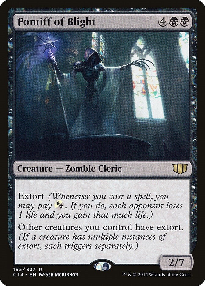Pontiff of Blight (155) [C14] - MTG Single