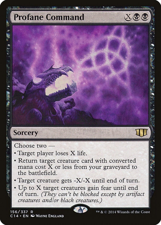 Profane Command (156) [C14] - MTG Single