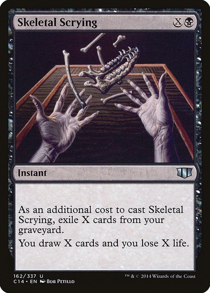 Skeletal Scrying (162) [C14] - MTG Single