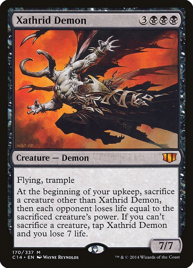 Xathrid Demon (170) [C14] - MTG Single