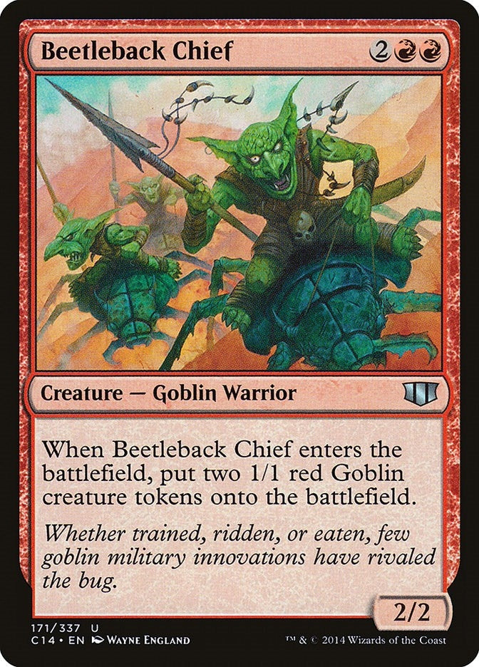 Beetleback Chief (171) [C14] - MTG Single