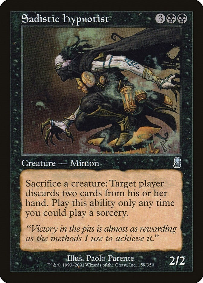 Sadistic Hypnotist (159) [ODY] - MTG Single