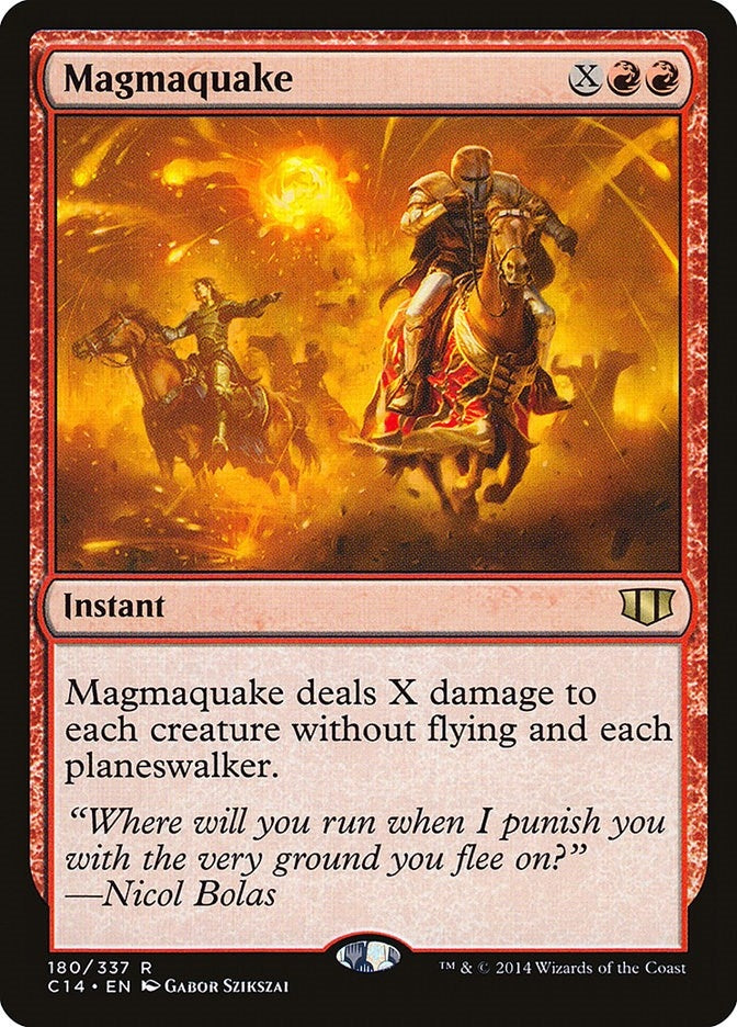 Magmaquake (180) [C14] - MTG Single