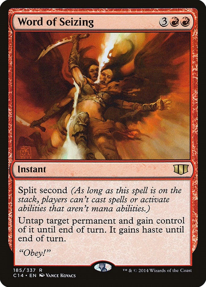 Word of Seizing (185) [C14] - MTG Single
