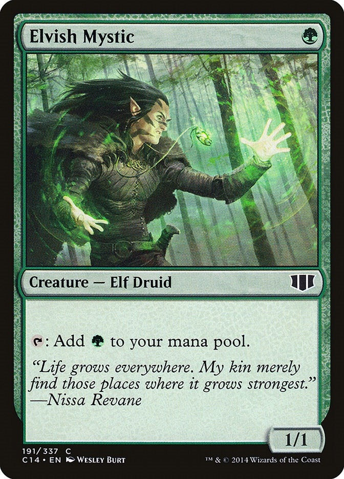 Elvish Mystic (191) [C14] - MTG Single