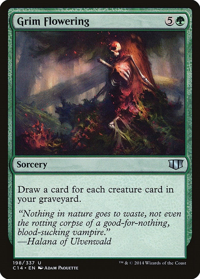 Grim Flowering (198) [C14] - MTG Single