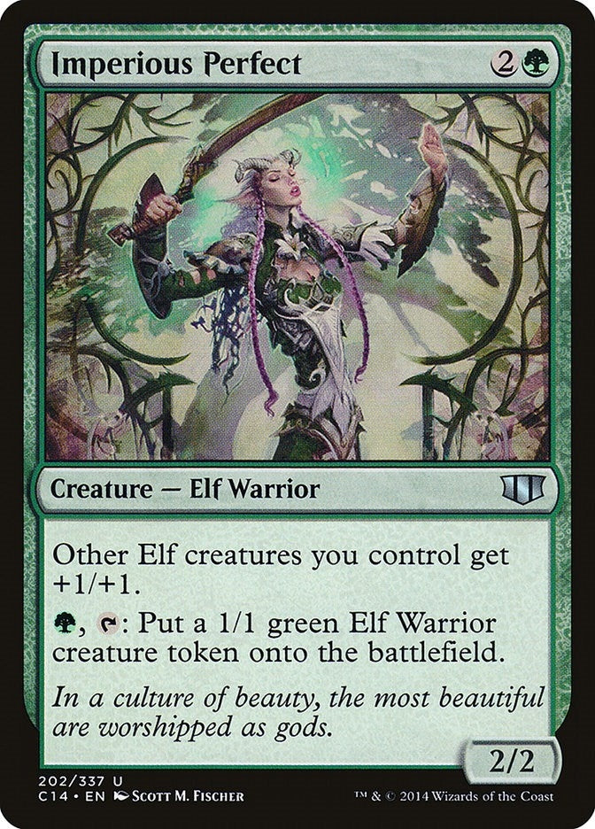 Imperious Perfect (202) [C14] - MTG Single