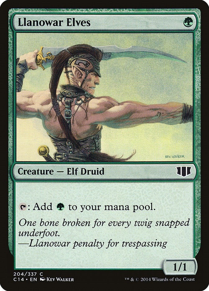 Llanowar Elves (204) [C14] - MTG Single