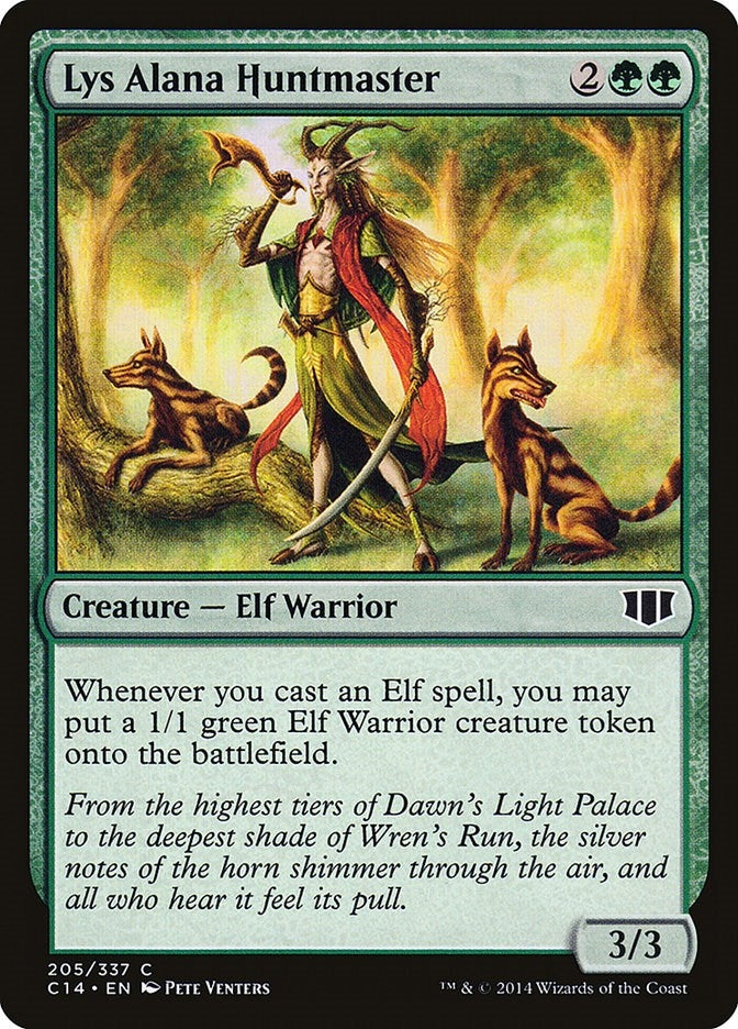 Lys Alana Huntmaster (205) [C14] - MTG Single
