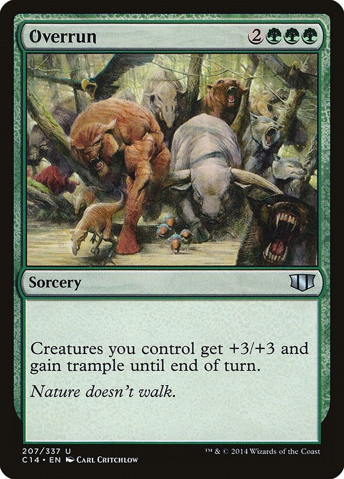 Overrun (207) [C14] - MTG Single
