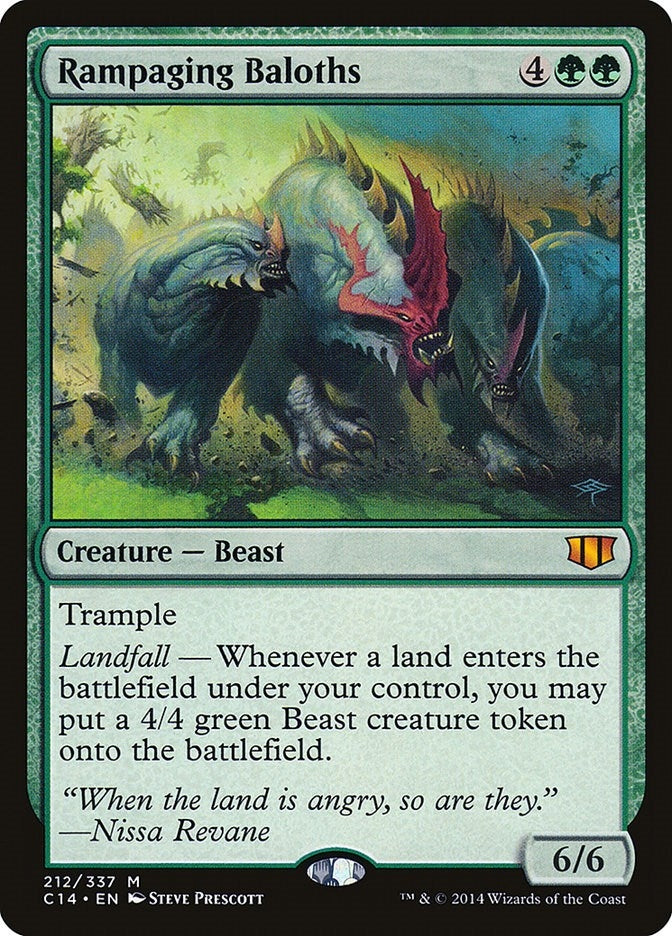 Rampaging Baloths (212) [C14] - MTG Single