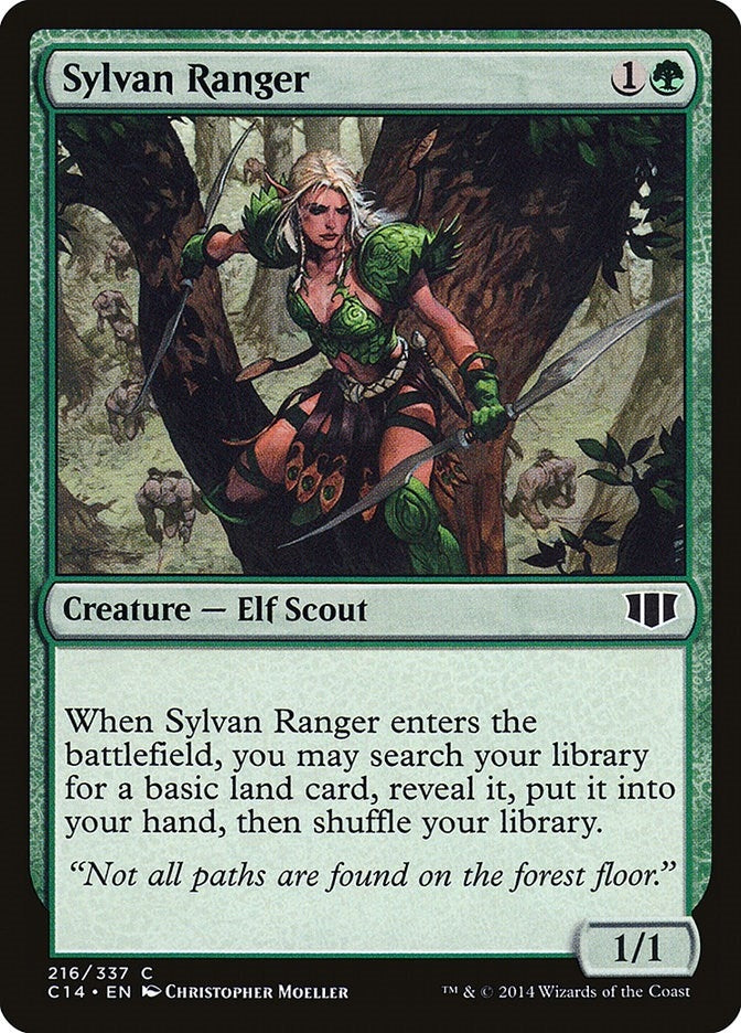 Sylvan Ranger (216) [C14] - MTG Single