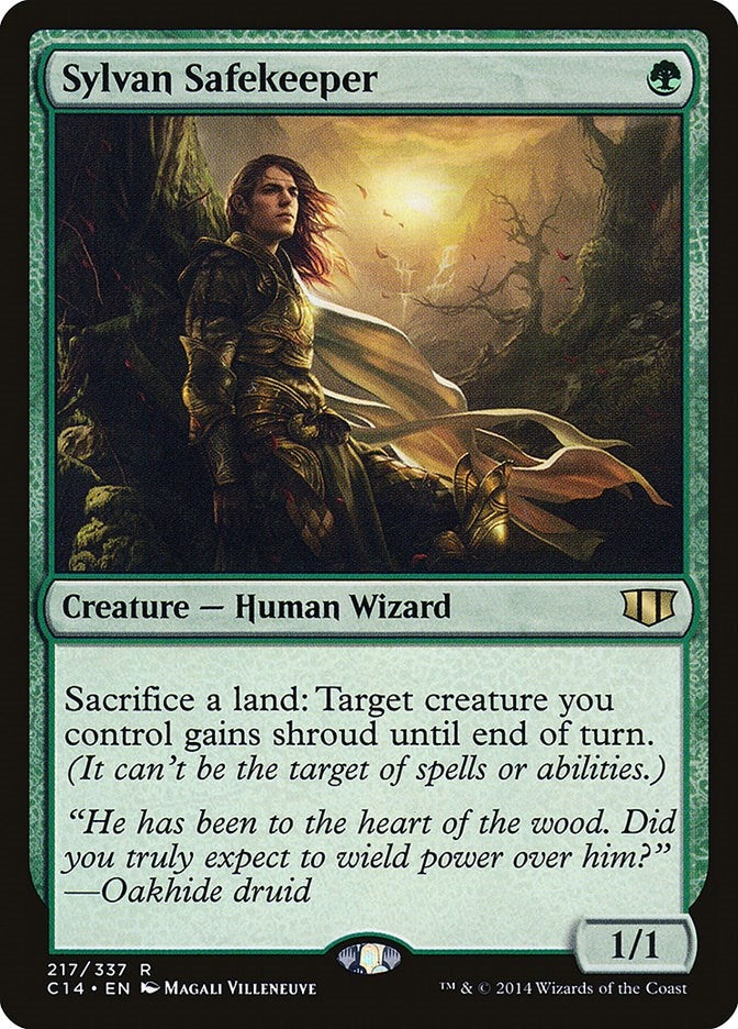 Sylvan Safekeeper (217) [C14] - MTG Single