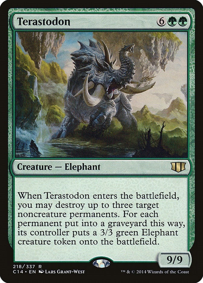 Terastodon (218) [C14] - MTG Single