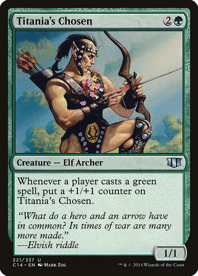 Titania’s Chosen (221) [C14] - MTG Single