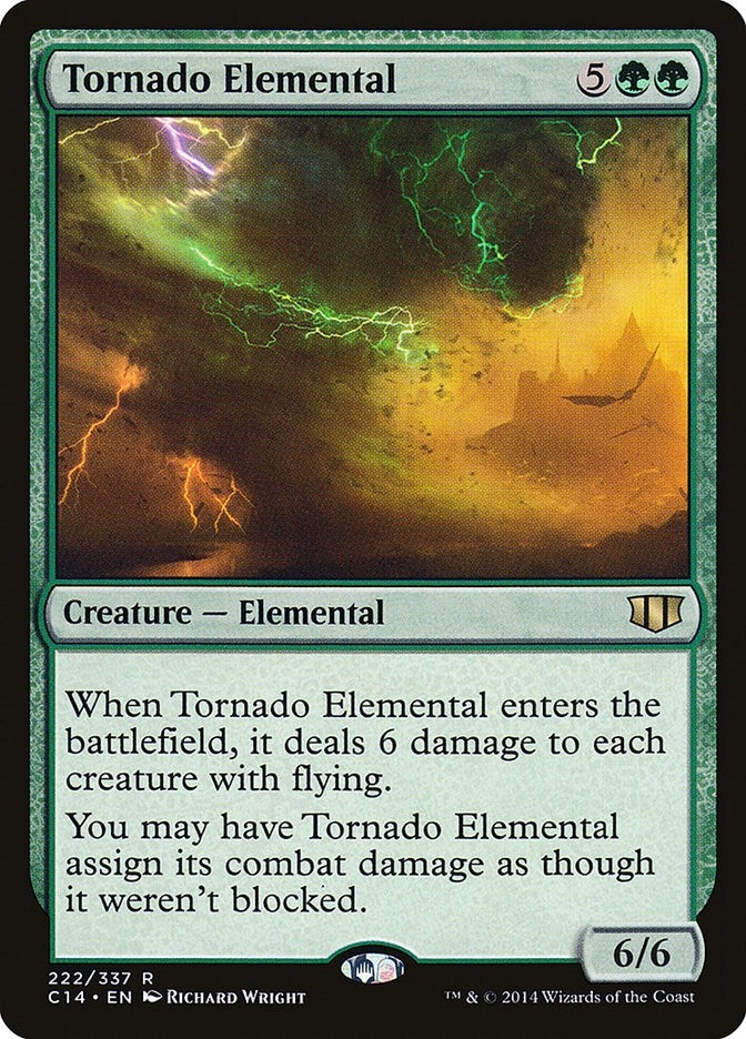 Tornado Elemental (222) [C14] - MTG Single
