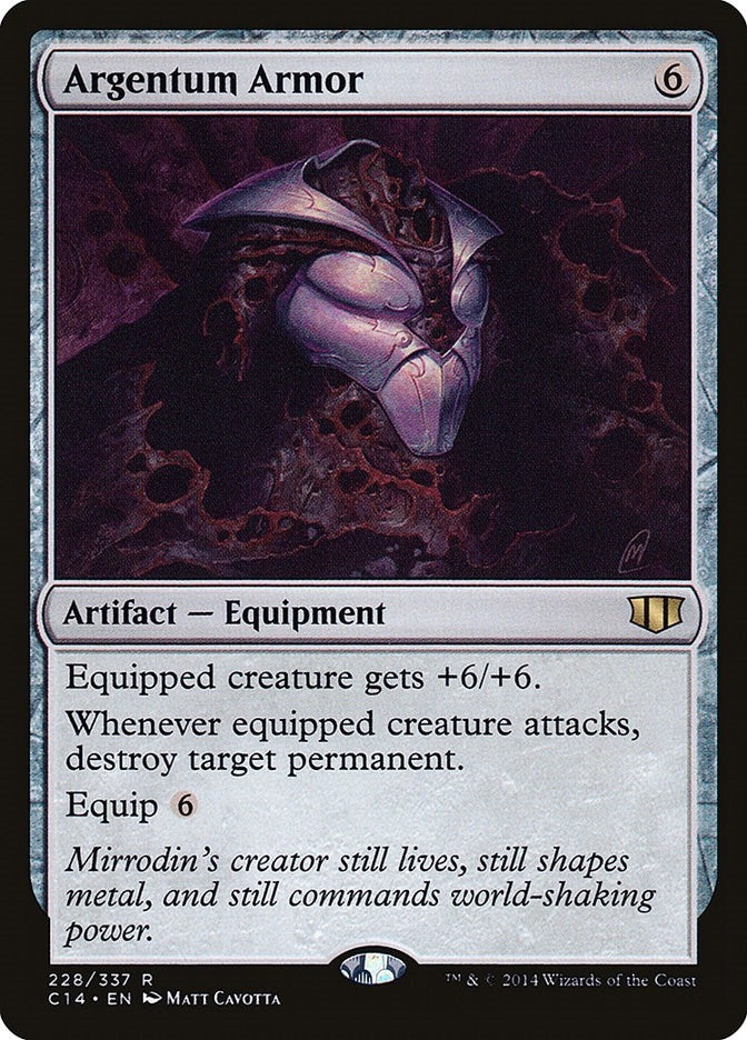 Argentum Armor (228) [C14] - MTG Single