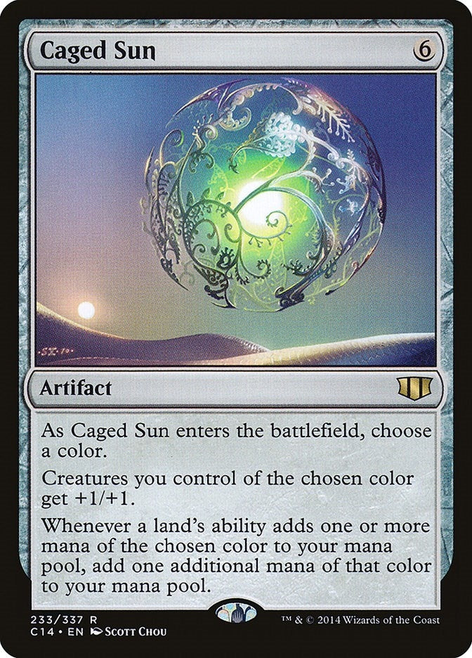 Caged Sun (233) [C14] - MTG Single