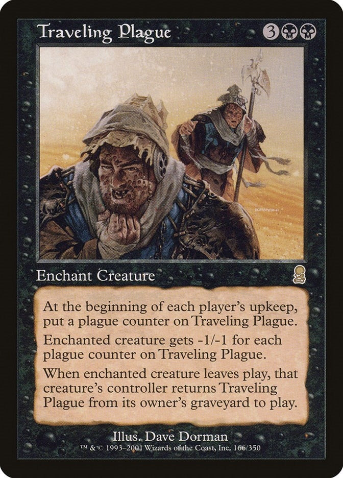 Traveling Plague (166) [ODY] - MTG Single