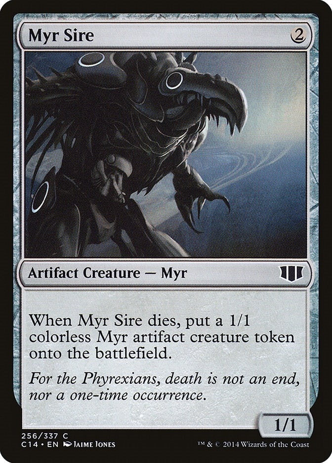 Myr Sire (256) [C14] - MTG Single