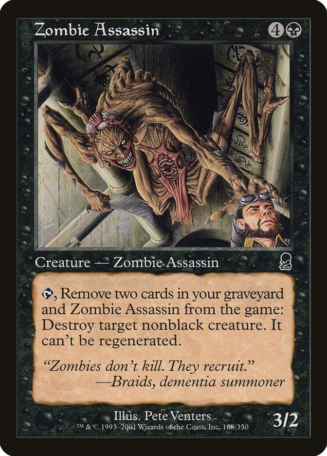 Zombie Assassin (168) [ODY] - MTG Single