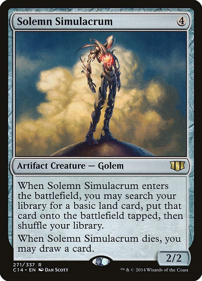 Solemn Simulacrum (271) [C14] - MTG Single